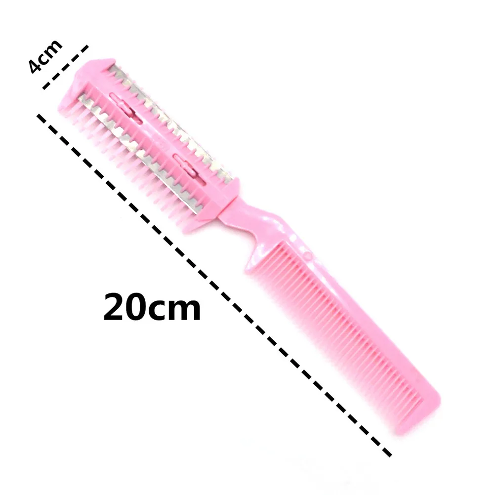 1pcs 3 Colors Hair Razor Comb Handle Hair Razor Cutting Thinning Comb Home DIY Trimmer Inside With Blades Hair Brush
1pcs 3 Colors Hair Razor Comb Handle Hair Razor Cutting Thinning Comb Home DIY Trimmer Inside With Blades Hair Brush