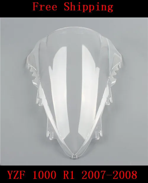 For Yamaha YZF 1000 R1 2007-2008 YZF-R1 YZF-1000R motorcycle Double bubble windshield windscreen white
For Yamaha YZF 1000 R1 2007-2008 YZF-R1 YZF-1000R motorcycle Double bubble windshield windscreen white