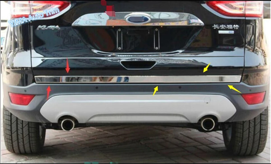 Lapetus Car Styling Rear Tail Behind Trunk Strip Cover Trim Fit For Ford Kuga / Escape 2013 2014 2015 / Stainless Steel
Lapetus Car Styling Rear Tail Behind Trunk Strip Cover Trim Fit For Ford Kuga / Escape 2013 2014 2015 / Stainless Steel
