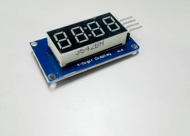 4 Bits Digital Tube LED Display Module With Clock Display TM1637 Raspberry PI
4 Bits Digital Tube LED Display Module With Clock Display TM1637 Raspberry PI