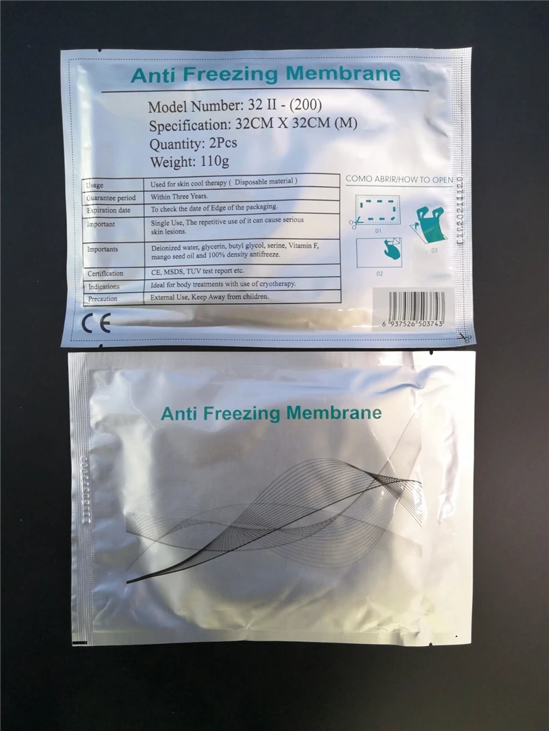 Antifreeze membranes Anti freezing membrane Mask for Slimming coolshaping machine
Antifreeze membranes Anti freezing membrane Mask for Slimming coolshaping machine