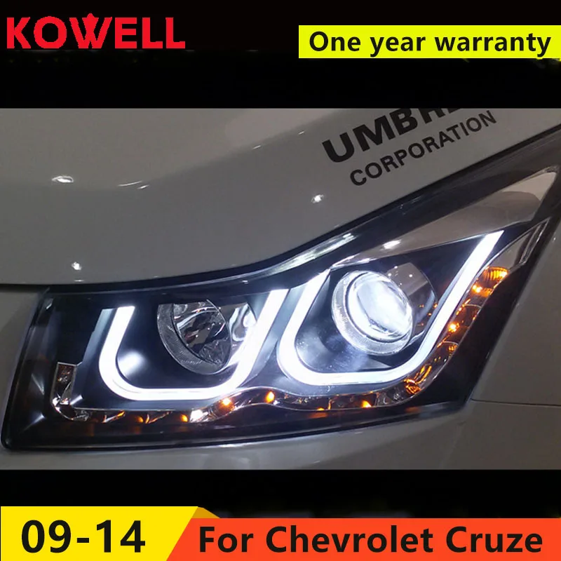 KOWELL Car Styling For Chevrolet Cruze Headlights 2009-2014 LED Headlight DRL Q5 Bi Xenon Lens High Low Beam Parking
KOWELL Car Styling For Chevrolet Cruze Headlights 2009-2014 LED Headlight DRL Q5 Bi Xenon Lens High Low Beam Parking