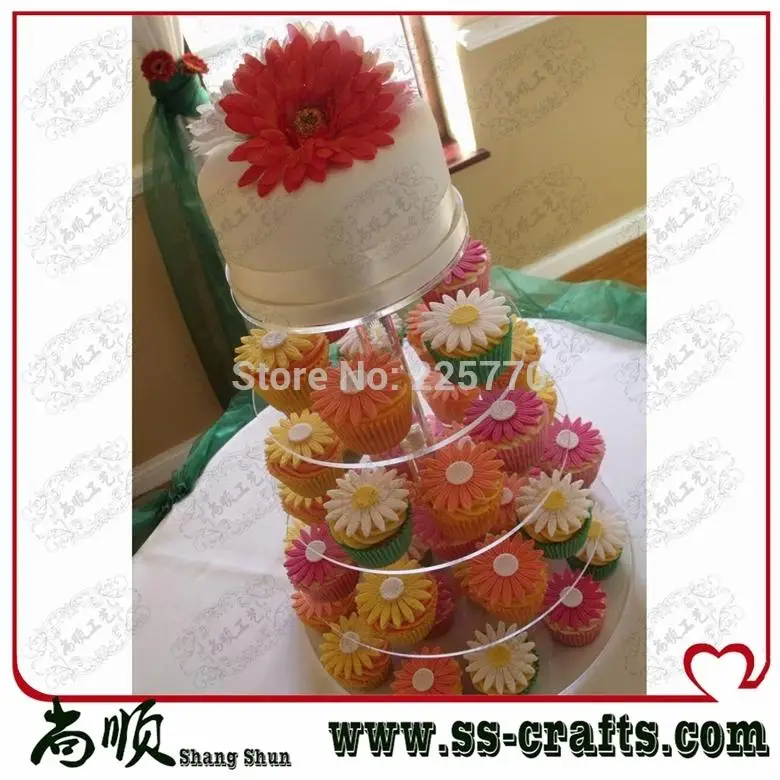 5 Tier Round Acrylic Cupcake stand for Wedding Party Cupcake Tower wedding decoration
5 Tier Round Acrylic Cupcake stand for Wedding Party Cupcake Tower wedding decoration