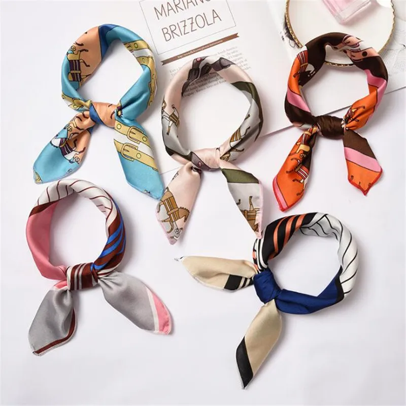 2019 New Fashion Square Scarf Hair Tie Band Women Elegant Vintage Skinny Scarf Retro Head Neck Silk Scarf Square Scarves Foulard
2019 New Fashion Square Scarf Hair Tie Band Women Elegant Vintage Skinny Scarf Retro Head Neck Silk Scarf Square Scarves Foulard