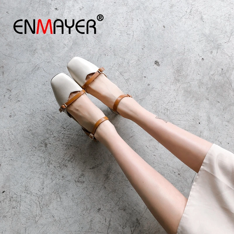 ENMAYER 2019 Basic Low Heel Women Pumps 3 Colors Solid Women Fashion Mary Jane Shoes Spring/autumn Size 34-43 LY1931
ENMAYER 2019 Basic Low Heel Women Pumps 3 Colors Solid Women Fashion Mary Jane Shoes Spring/autumn Size 34-43 LY1931