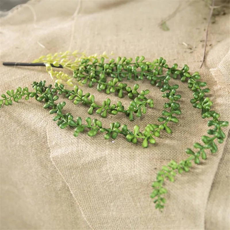 1pcs Artificial Plants vine fake Grass Plastic plant Grass Garden Home Decor artificial grass Fake plant Leaves Green Plant Vine 
1pcs Artificial Plants vine fake Grass Plastic plant Grass Garden Home Decor artificial grass Fake plant Leaves Green Plant Vine