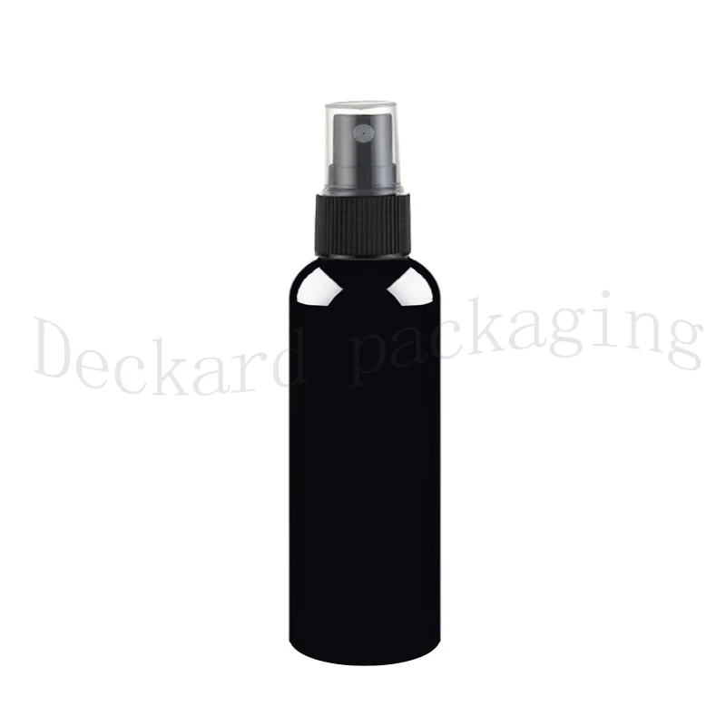 30pcs 250ml Mist Sprayer Pump Black Plastic Bottles 250cc Fine Spray Perfume Container Round Empty Cosmetic Tin | Красота и здоровье