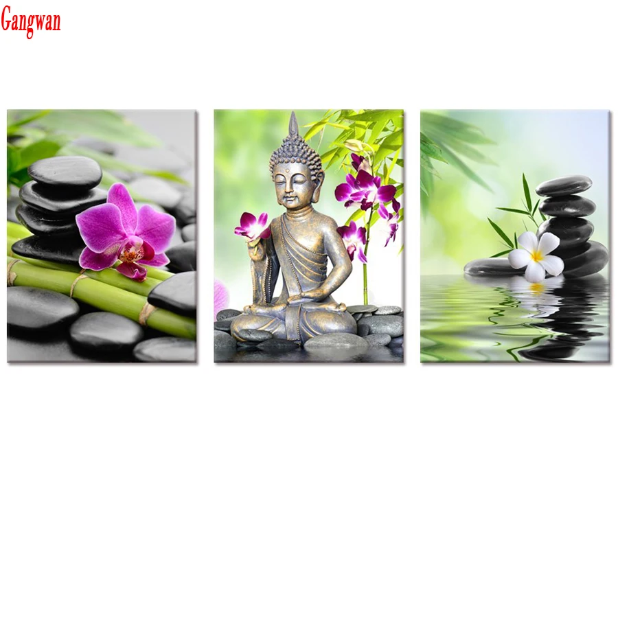 5D Diamond Embroidery Diy Diamond Painting Buddha Spa Zen Stone Orchid Flower 3pcs diamond mosaic Wall painting,Home Decoration
5D Diamond Embroidery Diy Diamond Painting Buddha Spa Zen Stone Orchid Flower 3pcs diamond mosaic Wall painting,Home Decoration