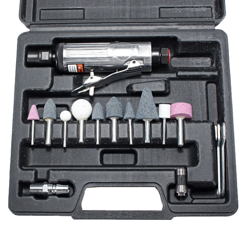 16PCS 1/4'' Air Compressor Die Grinder Grinding Polish Stone Kit 1/4 Lowest Price Air Grinder Tool Tools Kits Pneumatic Tools
16PCS 1/4'' Air Compressor Die Grinder Grinding Polish Stone Kit 1/4 Lowest Price Air Grinder Tool Tools Kits Pneumatic Tools