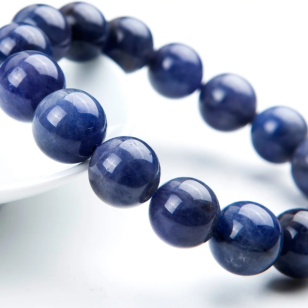 13mm Genuine Natural Tanzanite Blue Gemstone Bracelet Round Beads Stretch Woman Beads Man Crystal Party Bracelet AAAAA Wholesale
13mm Genuine Natural Tanzanite Blue Gemstone Bracelet Round Beads Stretch Woman Beads Man Crystal Party Bracelet AAAAA Wholesale