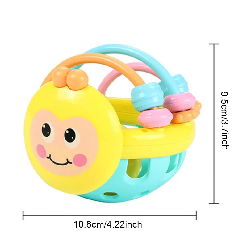 Children Baby Bell Music Toys Bee Hand Rattle Kids Silicone Ball Teether Early Educational Baby Toys YH-17
Children Baby Bell Music Toys Bee Hand Rattle Kids Silicone Ball Teether Early Educational Baby Toys YH-17