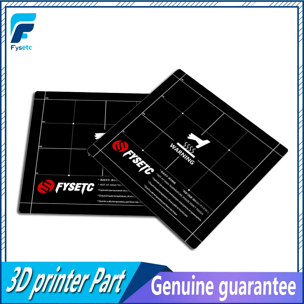 3D Printer Parts Heat Hot Bed Sticker 235x235mm Coordinate Printed Surface Build Sheet For ENDER-3 /3s Tevo Flash
3D Printer Parts Heat Hot Bed Sticker 235x235mm Coordinate Printed Surface Build Sheet For ENDER-3 /3s Tevo Flash