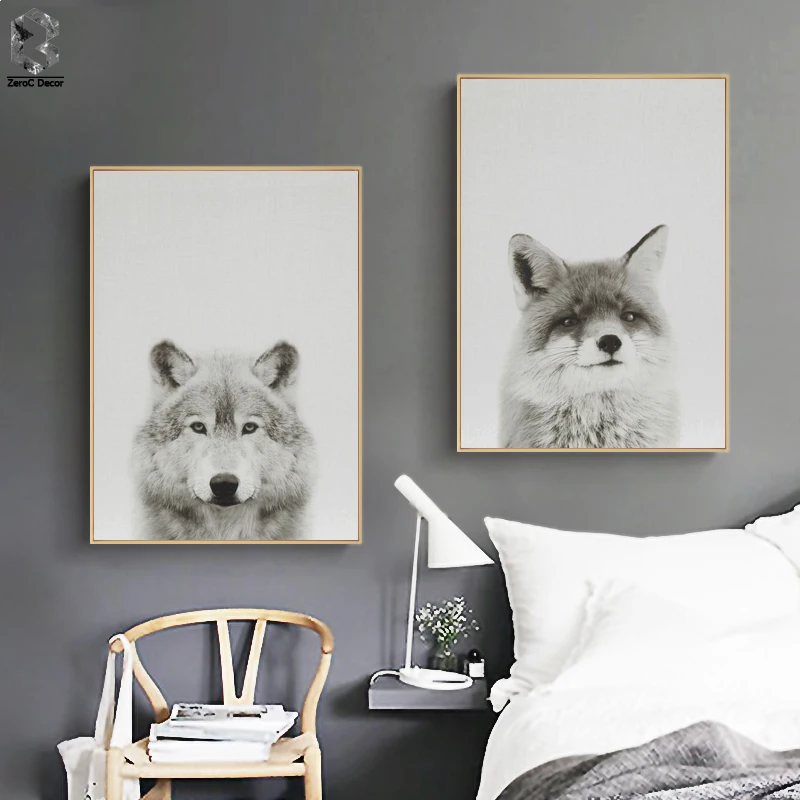 Nordic Fox Canvas Art Prints and Posters Decorative, Wall Art Wolf Paintings Picture for Kids Bedroom Home Decor
Nordic Fox Canvas Art Prints and Posters Decorative, Wall Art Wolf Paintings Picture for Kids Bedroom Home Decor