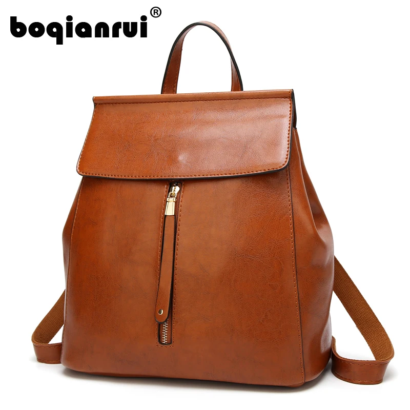 Simple Style Backpack Women PU Leather Backpacks For Teenage Girls School Bags Fashion Softback Solid Cover Shoulder Bag
Simple Style Backpack Women PU Leather Backpacks For Teenage Girls School Bags Fashion Softback Solid Cover Shoulder Bag