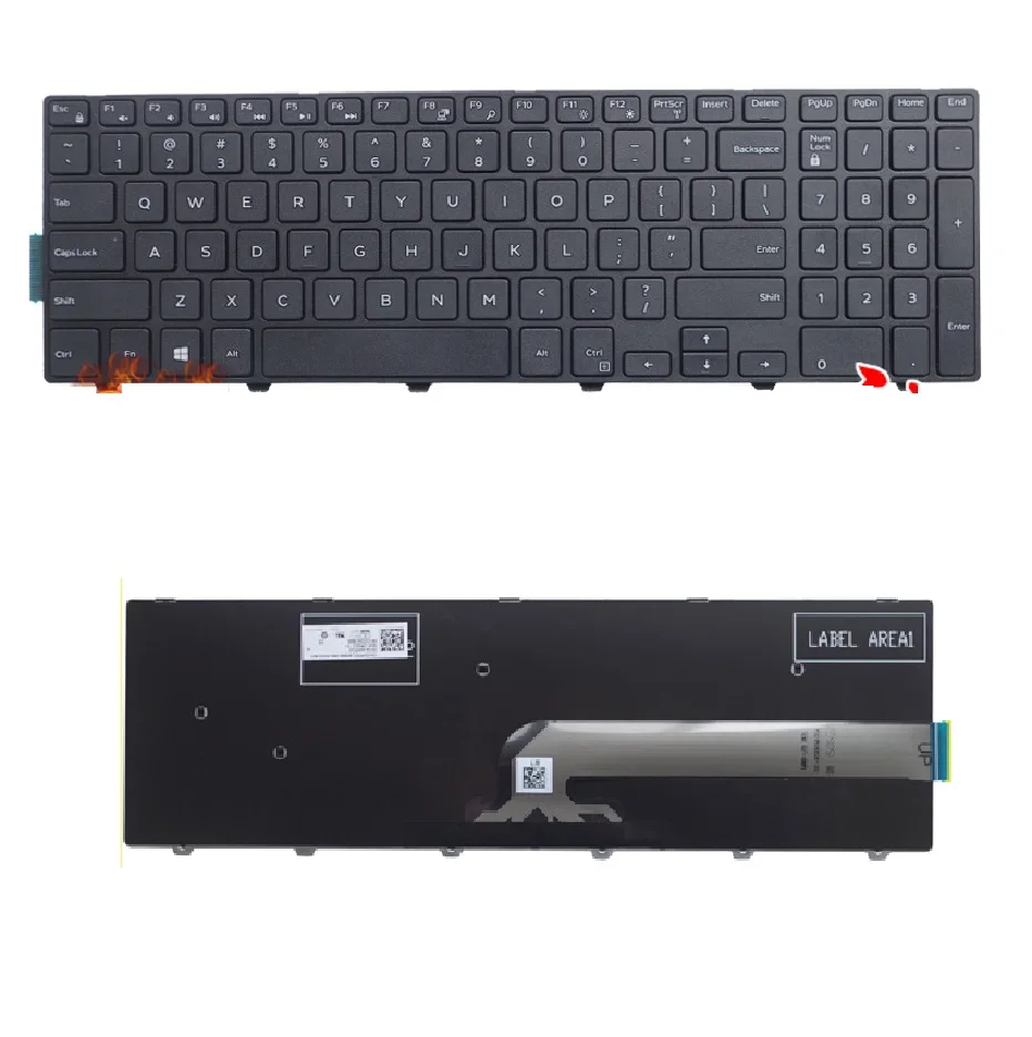SSEA New US Keyboard For Dell Inspiron 15 3552 5551 5555 5558 17 5748 5755 5758 Laptop black Keyboard KPP2C 0KPP2C
SSEA New US Keyboard For Dell Inspiron 15 3552 5551 5555 5558 17 5748 5755 5758 Laptop black Keyboard KPP2C 0KPP2C