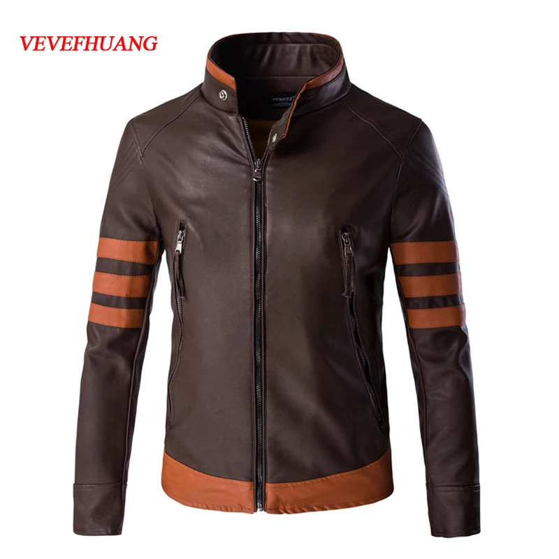 VEVEFHUANG Autumn Winter Leather Jacket Men Cosplay X Men James Logan Howlett PU Motorcycle Suede Jacket Male Windbreaker
VEVEFHUANG Autumn Winter Leather Jacket Men Cosplay X Men James Logan Howlett PU Motorcycle Suede Jacket Male Windbreaker