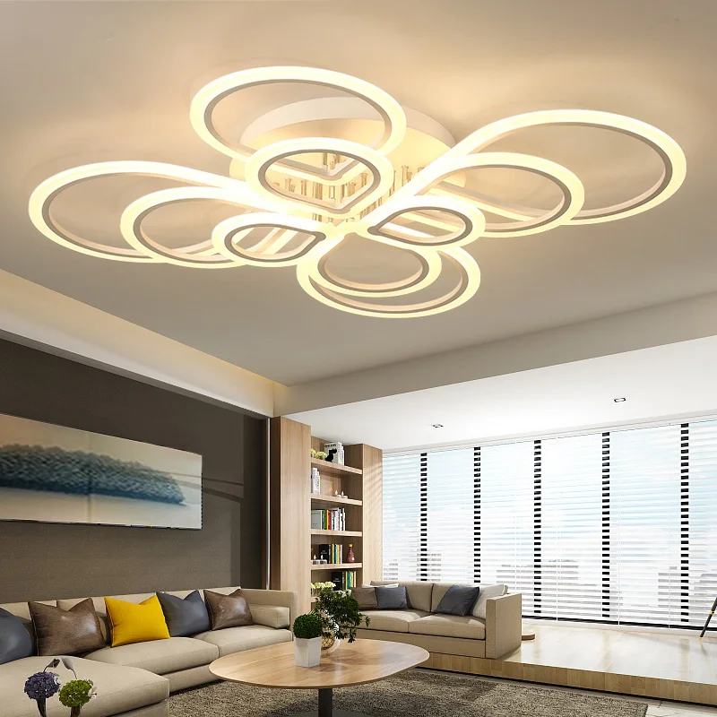 Circular Acrylic LED Ceiling Lights Home living room bedroom study dining room lighting Commercial & office ceiling lamps
Circular Acrylic LED Ceiling Lights Home living room bedroom study dining room lighting Commercial & office ceiling lamps