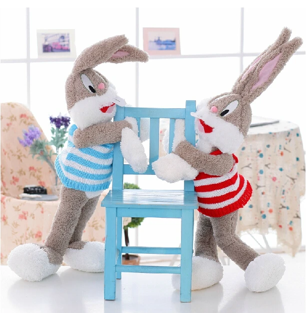 Популярный креативный мультяшный товар плюшевые игрушки Bugs Bunny чучела животных