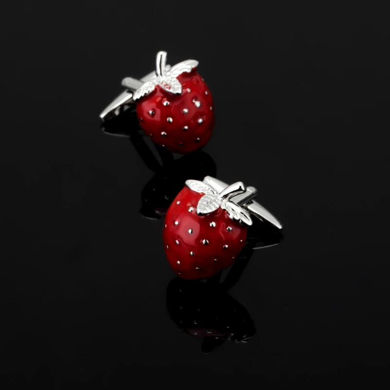 XK366 Luxury shirt Red strawberry cufflink for mens Brand cuff buttons cuff links High Quality abotoaduras Jewelry
XK366 Luxury shirt Red strawberry cufflink for mens Brand cuff buttons cuff links High Quality abotoaduras Jewelry