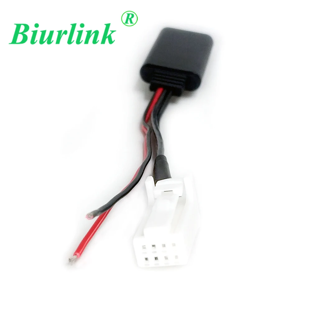 

Biurlink 8Pin Bluetooth Module Audio Music Aux In Adapter Cable for Suzuki SX4 Grand Vitara 2007-2010 Clarion Car Stereo