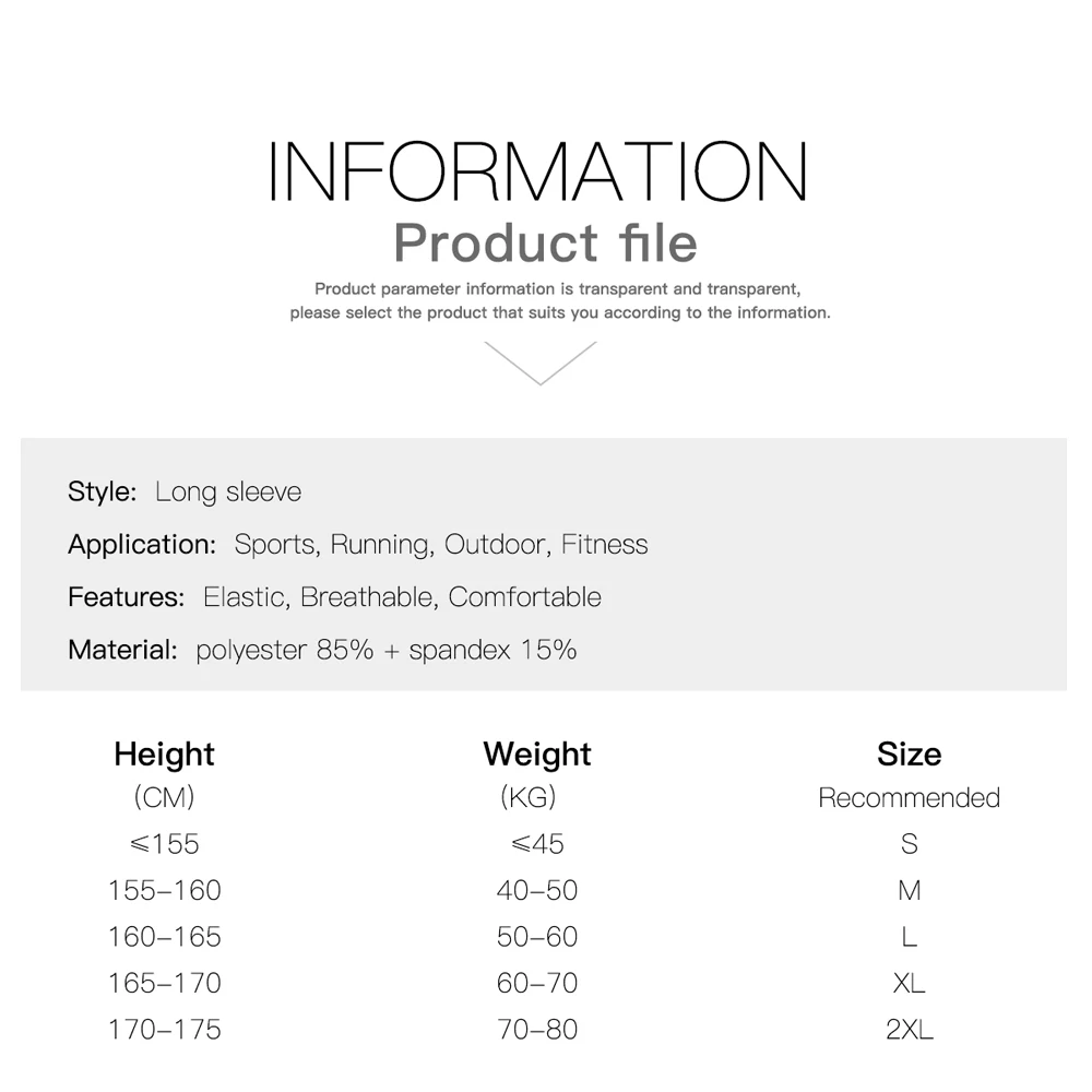Women Quick Dry Compression Tights Clothing Fitness Gym Top Sportswear Exercise Training Sports Running Long sleeve Yoga Shirts
Women Quick Dry Compression Tights Clothing Fitness Gym Top Sportswear Exercise Training Sports Running Long sleeve Yoga Shirts