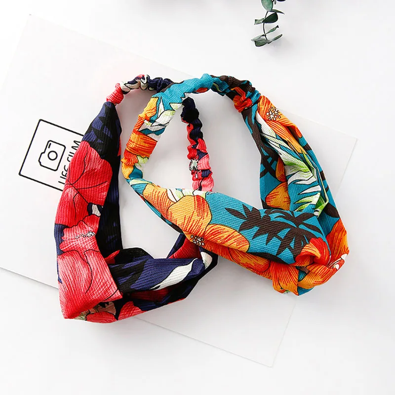 Women Fashion Headbands Retro Floral Printed Cross Hair Bands Turban Headwear Headwrap Vintage Hair Accessories Trendy
Women Fashion Headbands Retro Floral Printed Cross Hair Bands Turban Headwear Headwrap Vintage Hair Accessories Trendy