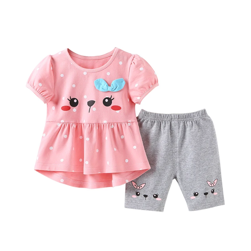 Baby Girls Clothes Children Clothing Sets 2018 Cotton Kids Tracksuits for Girls Sets Cute Pattern Toddler Girl School Outfits 4T
Baby Girls Clothes Children Clothing Sets 2018 Cotton Kids Tracksuits for Girls Sets Cute Pattern Toddler Girl School Outfits 4T