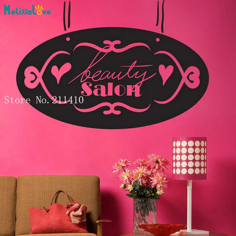 New Design Vinyl Wall Decal Sticker Dazzling Beauty Salon Sign Decals Home Decor For Barber Room Self-adhesive Art Murals YY945
New Design Vinyl Wall Decal Sticker Dazzling Beauty Salon Sign Decals Home Decor For Barber Room Self-adhesive Art Murals YY945