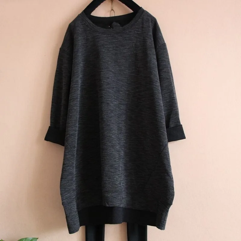 Free shipping Plus size clothing long-sleeve T-shirt basic shirt loose o-neck medium-long big shirt straight t shirts 100 kg
Free shipping Plus size clothing long-sleeve T-shirt basic shirt loose o-neck medium-long big shirt straight t shirts 100 kg