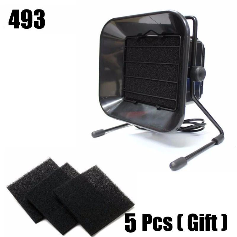 220V 493 Solder Smoke Absorber ESD Fume Extractor with 5 free Activated Carbon Filter Sponge
220V 493 Solder Smoke Absorber ESD Fume Extractor with 5 free Activated Carbon Filter Sponge