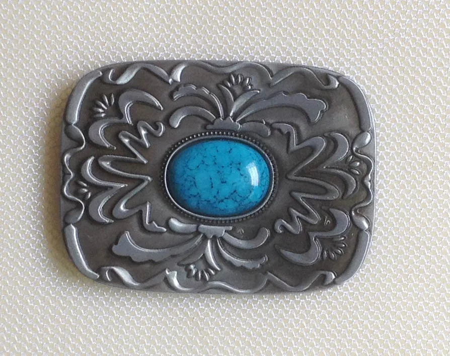 Rectangle with pattern and blue stone belt buckle SW-BY199 suitable for 4cm wideth belt with continous stock
Rectangle with pattern and blue stone belt buckle SW-BY199 suitable for 4cm wideth belt with continous stock