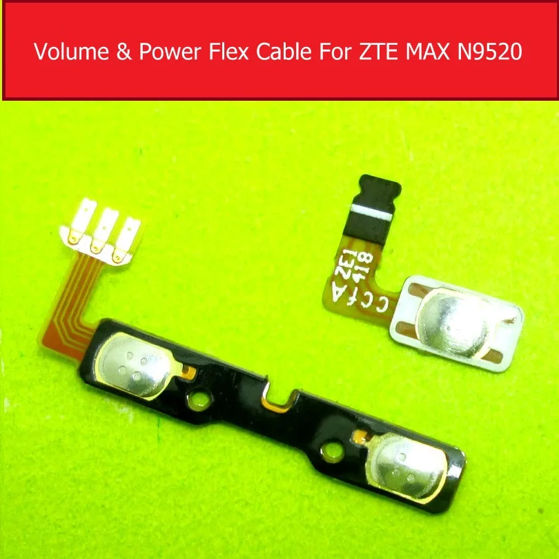 Power & Volume Flex Cable For ZTE Max N9520 Power Button Switch For ZTE GEEK V975 Volume Control Sidekey Flex Ribbon Parts
Power & Volume Flex Cable For ZTE Max N9520 Power Button Switch For ZTE GEEK V975 Volume Control Sidekey Flex Ribbon Parts