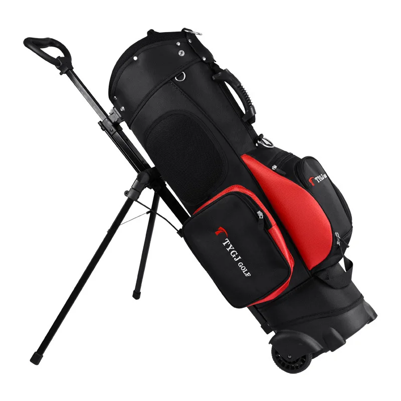 Genuine Sport Golf Cart Bag With Wheel Standard Stand Caddy Golf Cart Bag Standard Ball Travel Trolley Bags Anti-Friction A7099
Genuine Sport Golf Cart Bag With Wheel Standard Stand Caddy Golf Cart Bag Standard Ball Travel Trolley Bags Anti-Friction A7099