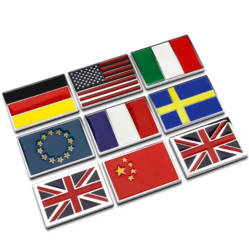 1 PCS Car 3D National emblem ABS England Italy Germany France USA Polygon Shield Flag Auto Badge car stickers Car Styling
1 PCS Car 3D National emblem ABS England Italy Germany France USA Polygon Shield Flag Auto Badge car stickers Car Styling