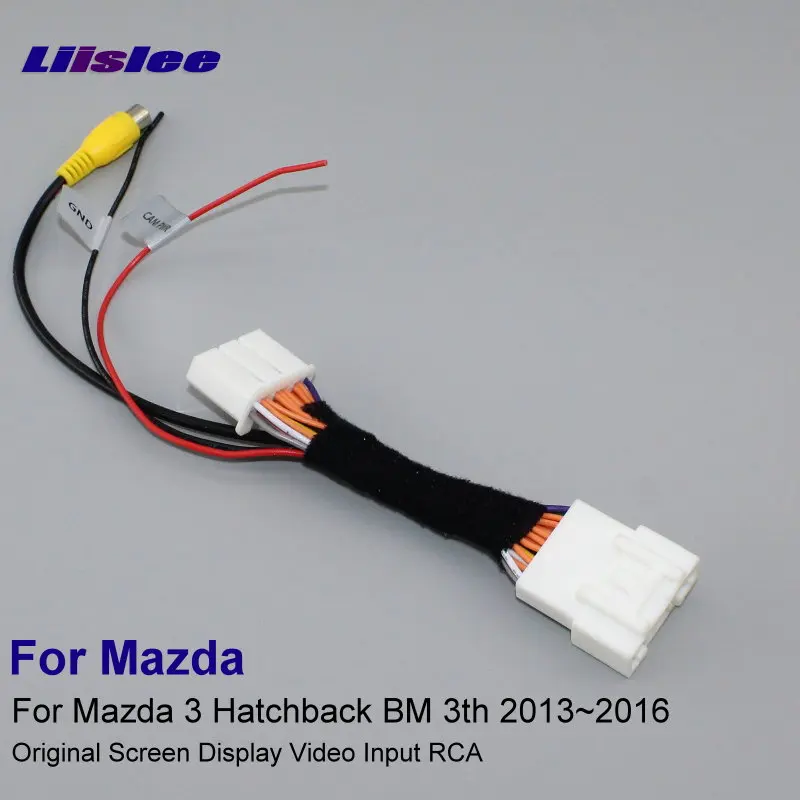 RCA Adapter Convertor Wire Cable For Mazda 3 Hatchback 3th 2013~2016 Rear View Camera Original Video Input Switch
RCA Adapter Convertor Wire Cable For Mazda 3 Hatchback 3th 2013~2016 Rear View Camera Original Video Input Switch