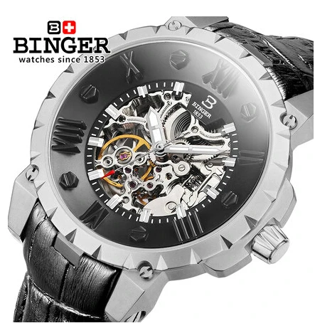 Switzerland BINGE watches men luxury brand mechanical hand wind full stainless steel Wristwatches water resistant B-5032-2
Switzerland BINGE watches men luxury brand mechanical hand wind full stainless steel Wristwatches water resistant B-5032-2
