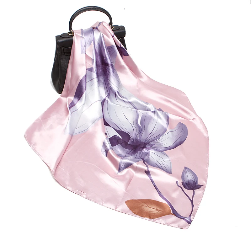 Luxury Brand Scarves For Women Shawl Floral Print Silk Satin Hijab Scarf Female 90*90cm Fashion Square Scarfs For Ladies Shawls
Luxury Brand Scarves For Women Shawl Floral Print Silk Satin Hijab Scarf Female 90*90cm Fashion Square Scarfs For Ladies Shawls