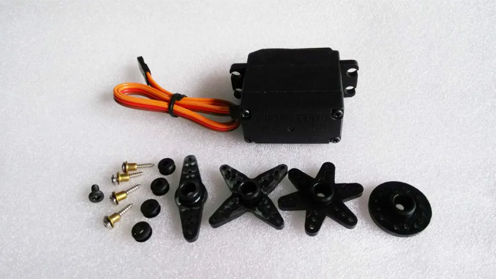 HDKJ D3009 9Kg Digital Metal Gear Torque Servo 300 Degree Wide-angle Waterproof Servo for DIY Robot Smart Car Truck F16688
HDKJ D3009 9Kg Digital Metal Gear Torque Servo 300 Degree Wide-angle Waterproof Servo for DIY Robot Smart Car Truck F16688