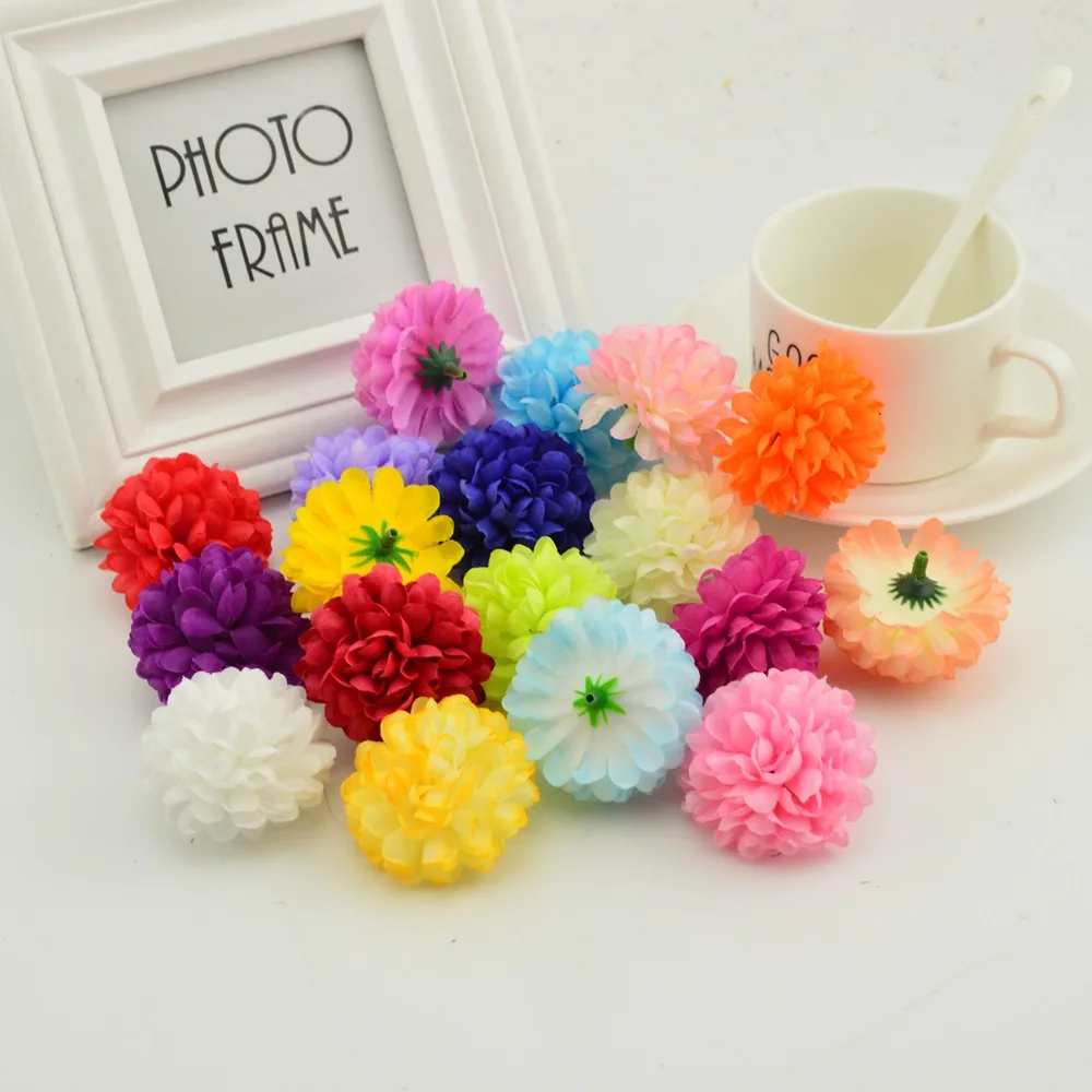 5CM 20pcs Multi-Layer Silk Chrysanthemum Heads Artificial Flowers Cheap for Home Wedding Decoration Diy Wreath Bride Bouquet
5CM 20pcs Multi-Layer Silk Chrysanthemum Heads Artificial Flowers Cheap for Home Wedding Decoration Diy Wreath Bride Bouquet