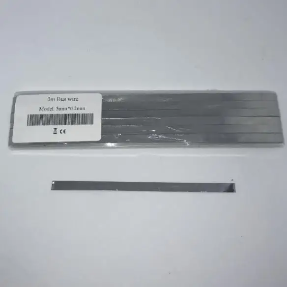 Solar Panel Bus Bar Wires Tinned Copper Soldering Wire For Solar Cells Connection High Quality 2 meters/Lot
Solar Panel Bus Bar Wires Tinned Copper Soldering Wire For Solar Cells Connection High Quality 2 meters/Lot