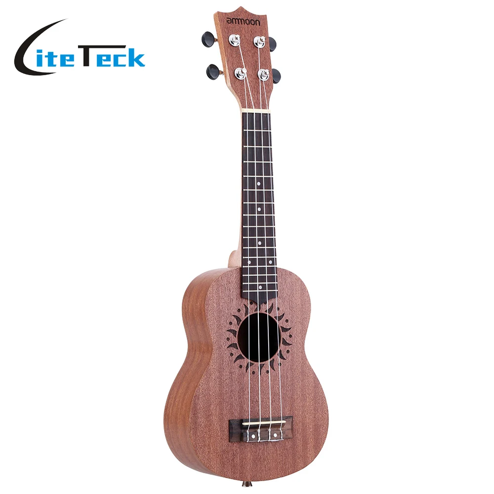 ammoon High Quality 21" Acoustic Ukulele Uke Durable Sapele Ukelele 15 Fret 4 Strings Instrument Rosewood Semi Closed Okoume
ammoon High Quality 21" Acoustic Ukulele Uke Durable Sapele Ukelele 15 Fret 4 Strings Instrument Rosewood Semi Closed Okoume