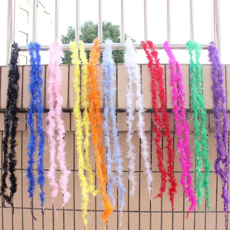 1 pcs 10g 2 meters / Silver Length With Peru Feather Wedding, Fancy Dress, Party Decoration
1 pcs 10g 2 meters / Silver Length With Peru Feather Wedding, Fancy Dress, Party Decoration