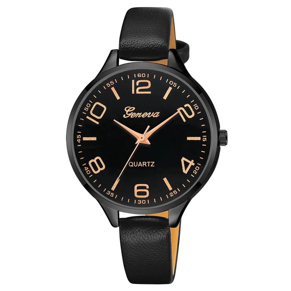 Geneva Watch Women Fashion Casual Quartz Watches Leather Women's Watches Business Wristwatches relogio Feminino masculino N50
Geneva Watch Women Fashion Casual Quartz Watches Leather Women's Watches Business Wristwatches relogio Feminino masculino N50