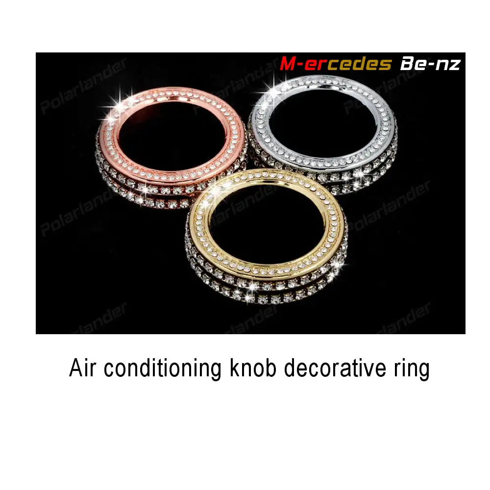 Free shipping Zinc alloy diamond Air conditioning knob decoration circle Set auger sticker for Merc-edes-Be-nz A B CLA GLA class
Free shipping Zinc alloy diamond Air conditioning knob decoration circle Set auger sticker for Merc-edes-Be-nz A B CLA GLA class