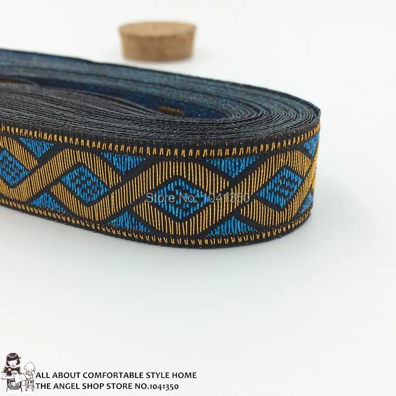 NEW wholesale 3/4'' 20mm Wide Glitter Wire Geometric Pattern Woven Jacquard Ribbon Ruban Accessories
NEW wholesale 3/4'' 20mm Wide Glitter Wire Geometric Pattern Woven Jacquard Ribbon Ruban Accessories