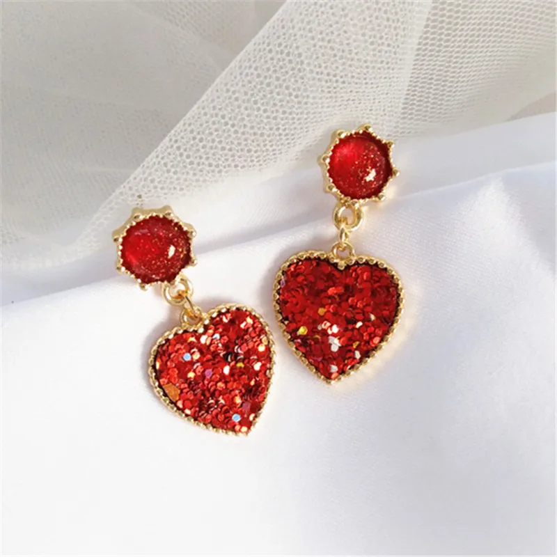 Popular resin Red stud earrings shape metal texture pierced stud earrings fashion beautiful students stud earrings for woman
Popular resin Red stud earrings shape metal texture pierced stud earrings fashion beautiful students stud earrings for woman