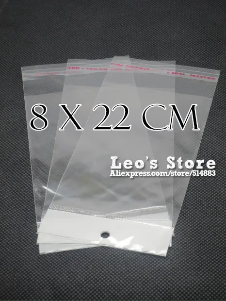 8x22cm Self Adhesive OPP Bag With Hanging Hole, Clear Header Plastic Bag,Supermarket Bag,wholesale free shipping
8x22cm Self Adhesive OPP Bag With Hanging Hole, Clear Header Plastic Bag,Supermarket Bag,wholesale free shipping