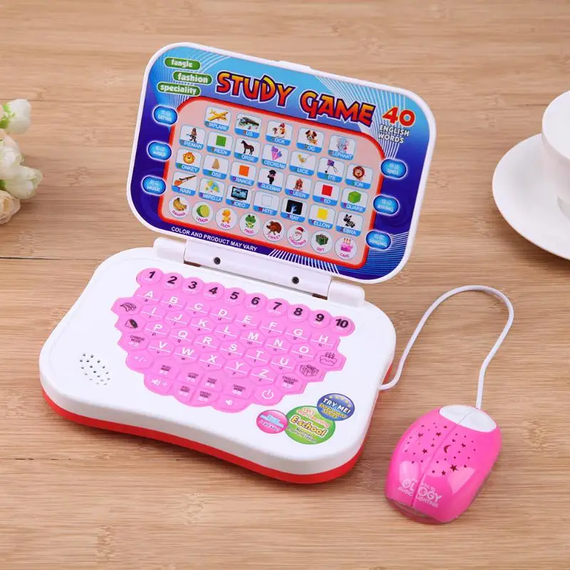 1 Набор двуязычная обучающая машина для детей ноутбук компьютерная игрушка