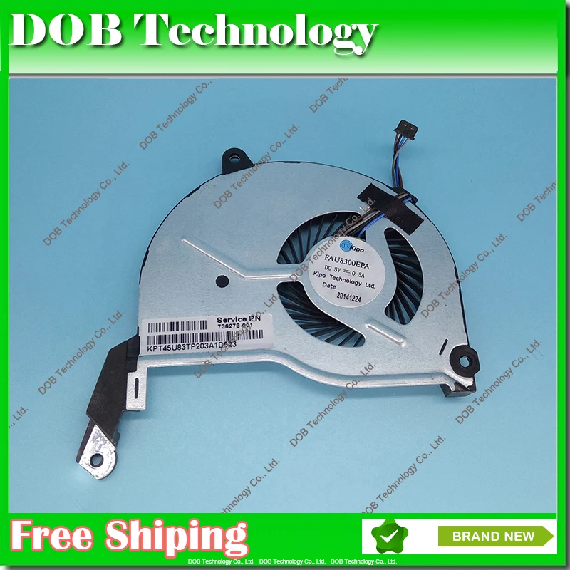 Laptop cpu cooling fan for HP Pavilion 736218-001 14 15 TouchSmart 15-n000 15-N019SA 15-N107AX FB5007M05SPA-001 AB08805HX070B00
Laptop cpu cooling fan for HP Pavilion 736218-001 14 15 TouchSmart 15-n000 15-N019SA 15-N107AX FB5007M05SPA-001 AB08805HX070B00