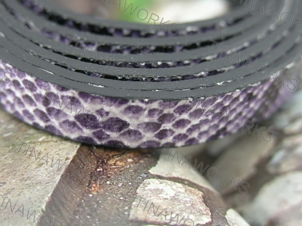 FREE SHIPPING 3Pcs x 1Meter Snake Skin(Purple Tone) Flat Leather Cord 10.0x2.0mm
FREE SHIPPING 3Pcs x 1Meter Snake Skin(Purple Tone) Flat Leather Cord 10.0x2.0mm